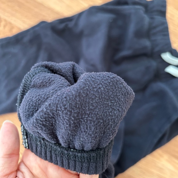 carters 3T fleece pants/joggers black - Picture 4 of 7